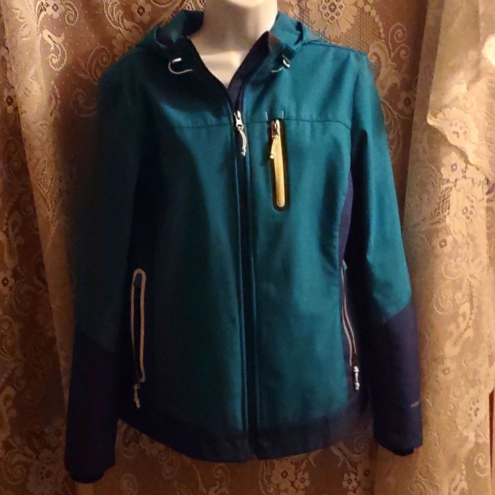 Free Country Teal and Navy Jacket